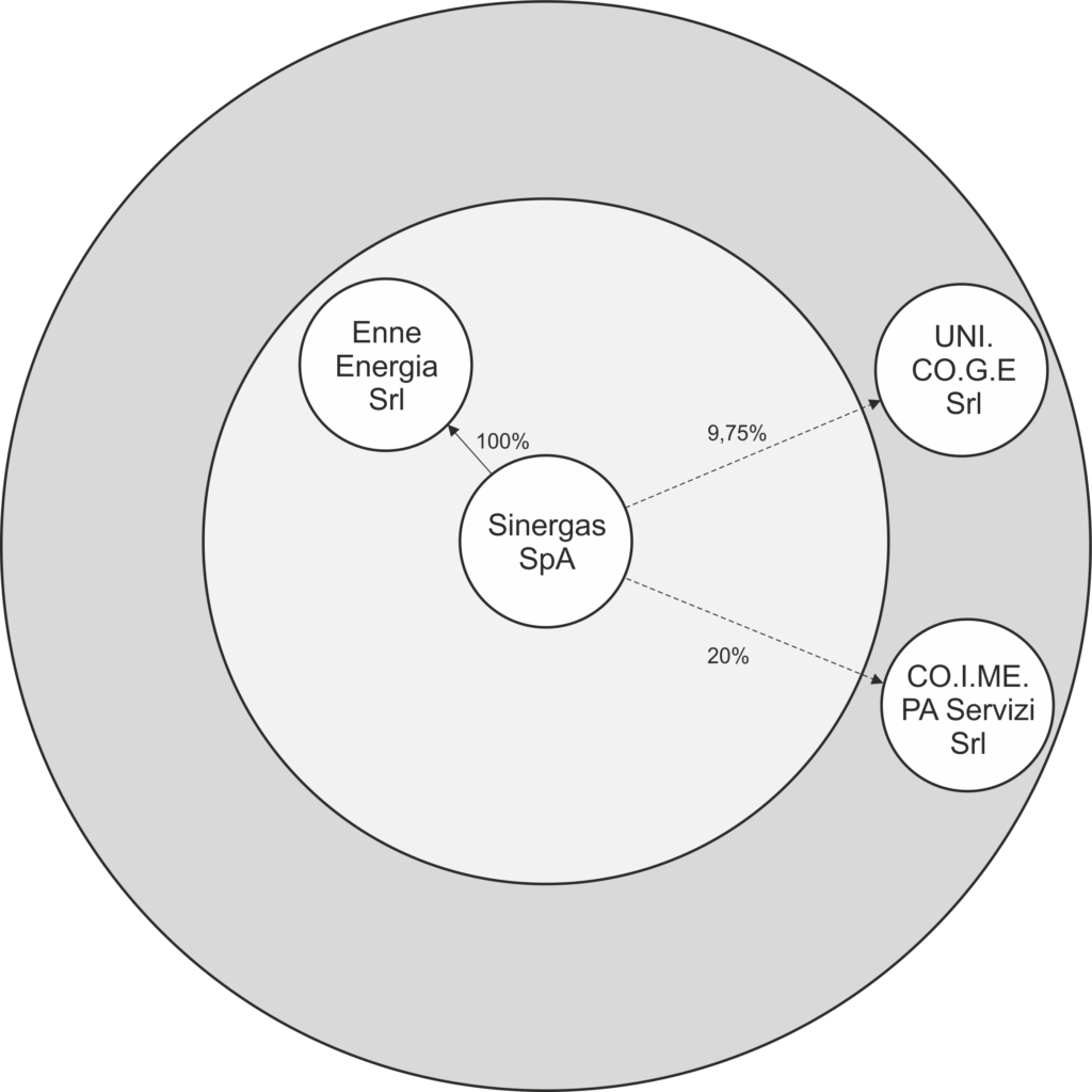 Rappresentazione grafica sinergas